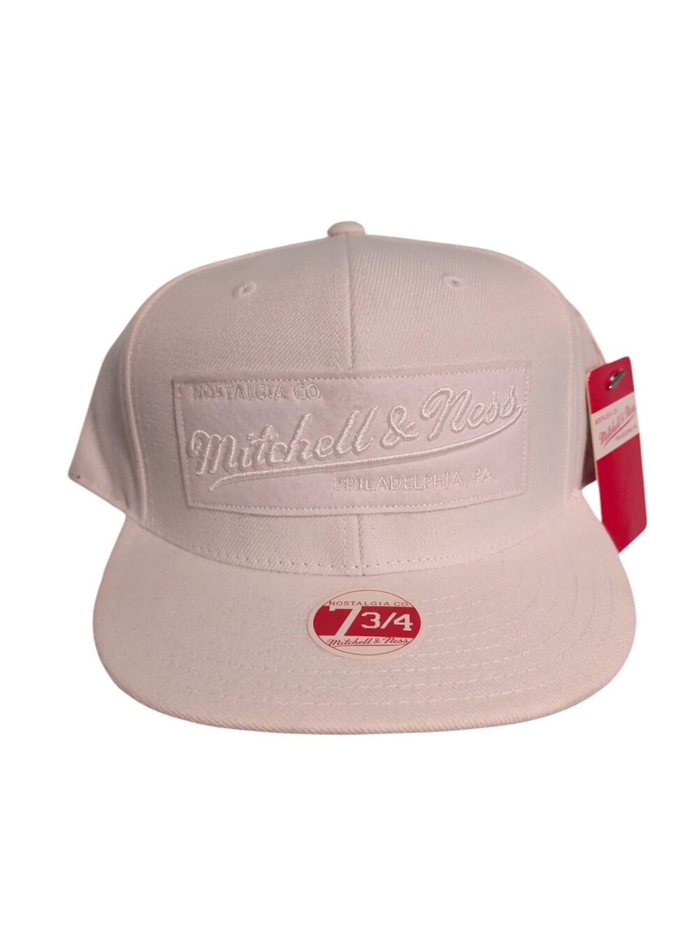 New Mitchell & Ness snapback "Nostalgia Co." logo patch 7 3/4 Philadelphia Hat